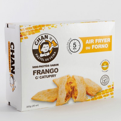Mini Pastéis de Frango c/ Catupiry (16 unidades) Congelado