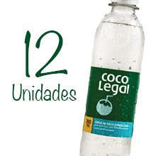 Pacote de água de coco Coco Legal (12 unidades)