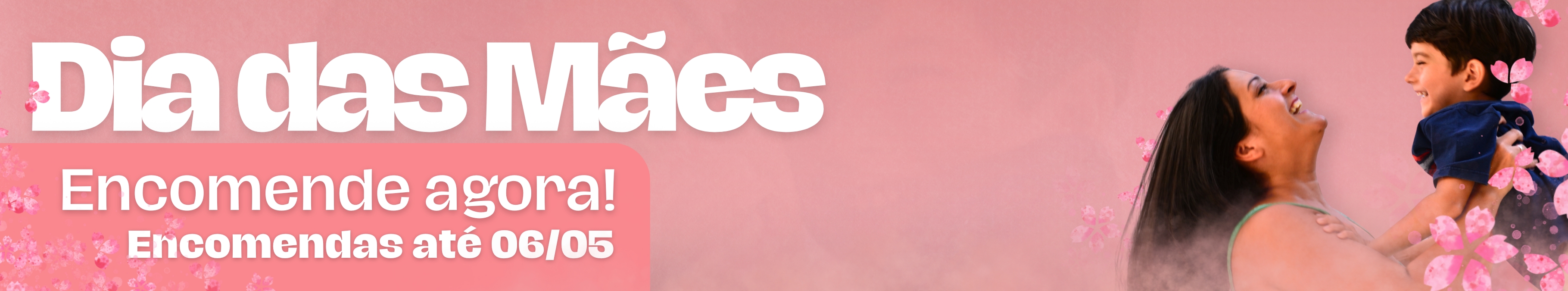 Banner Principal do dia das mães 2026