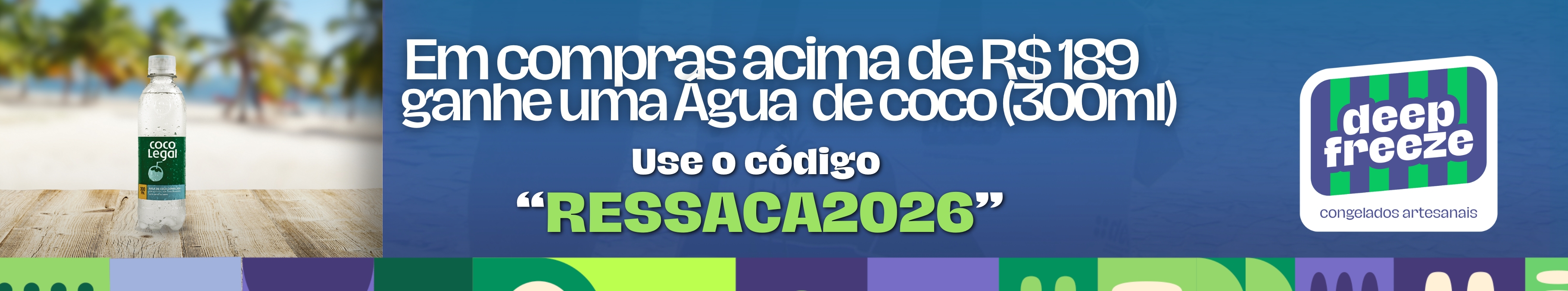 Banner Principal promoção de ressaca