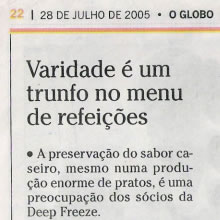 Variedade é um trunfo no menu de refeições.