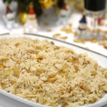 Arroz com Amêndoas