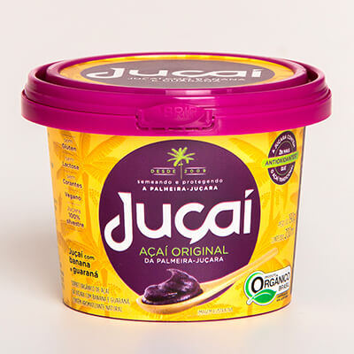 Juçai batido com banana e guaraná 200ml Congelado