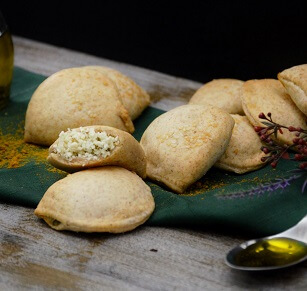 Mini Pastel de Forno Ricota com Espinafre Integral (10 unidades) Congelado