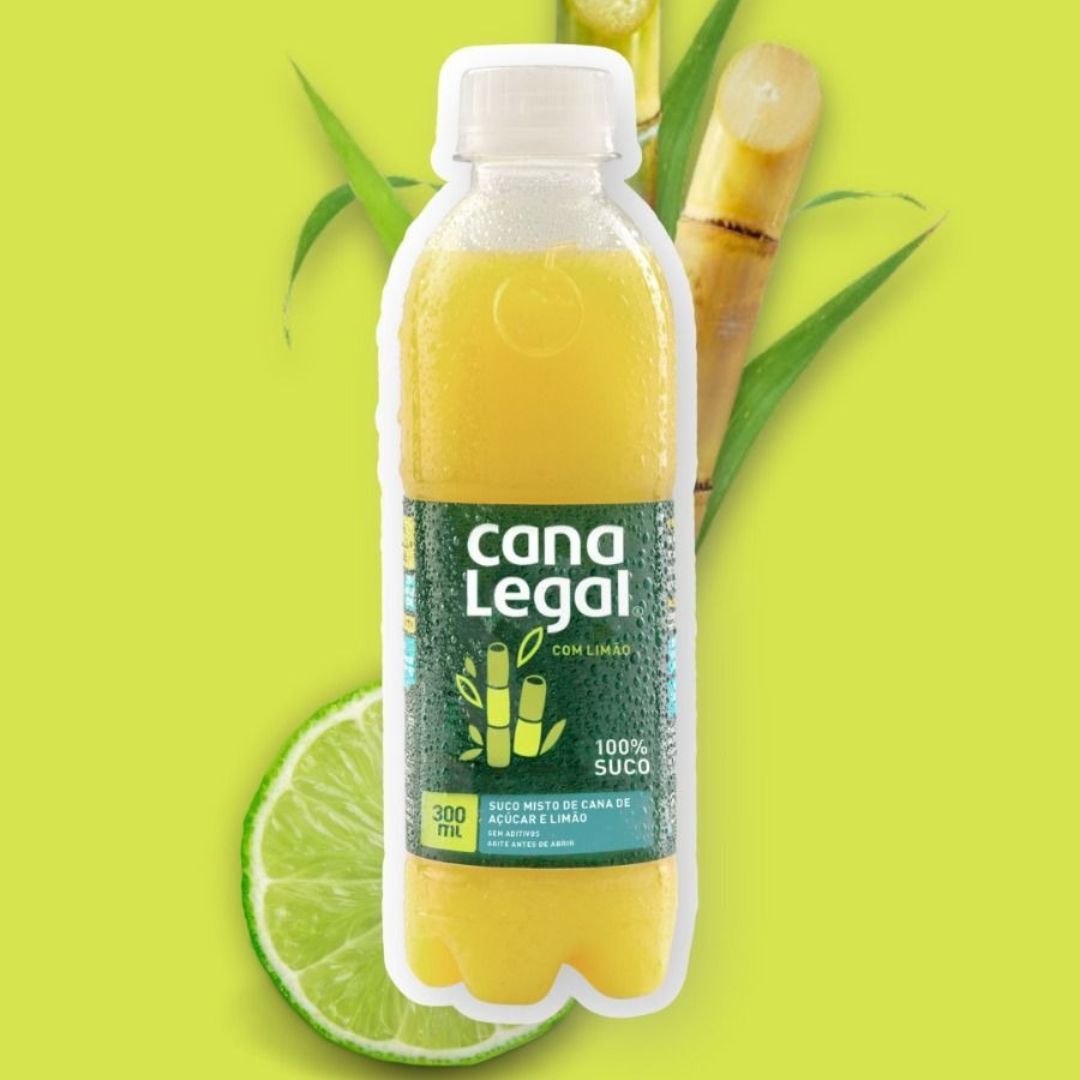 Caldo de Cana Com Limão 300ml