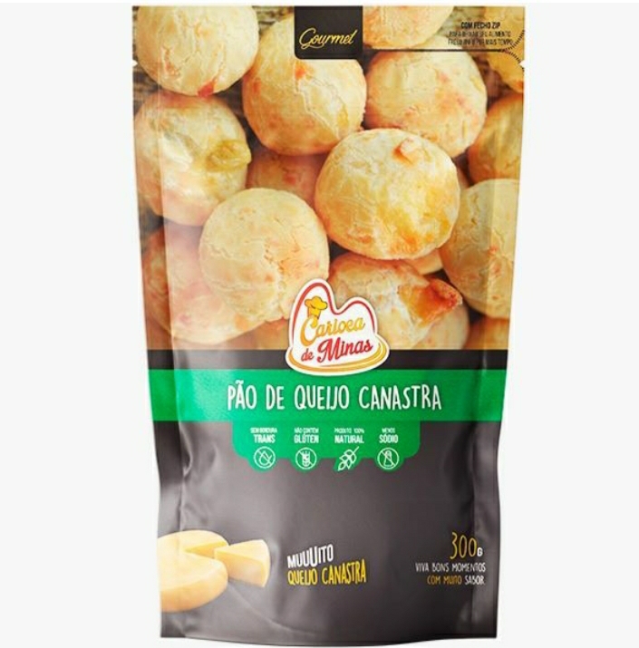 Pão de Queijo Carioca de Minas Tradicional Congelado