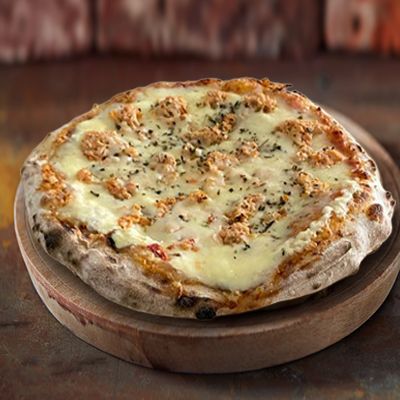 Pizza Napolitana Frango com Catupiry Artesanal