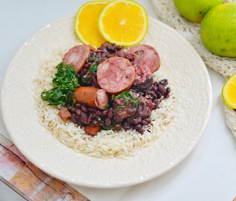 Feijoada, Couve à Mineira e Arroz Congelada