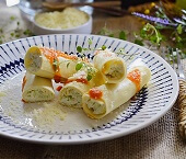 Canelone de Ricota ao Molho de Tomates Congelado