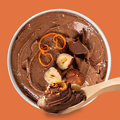 Creme de Chocolate Belga Com Avelãs Zero Adição de Açúcares Congelado