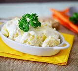 Gnocchi de Batata Baroa com Fonduta de Queijo Congelado