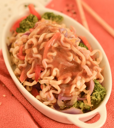 Yakisoba de Legumes