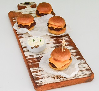 Mini Mora Burger (4 unidades)