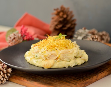 Bacalhau com Creme de Queijo