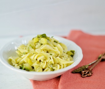 Fusilli com Abobrinha Congelado