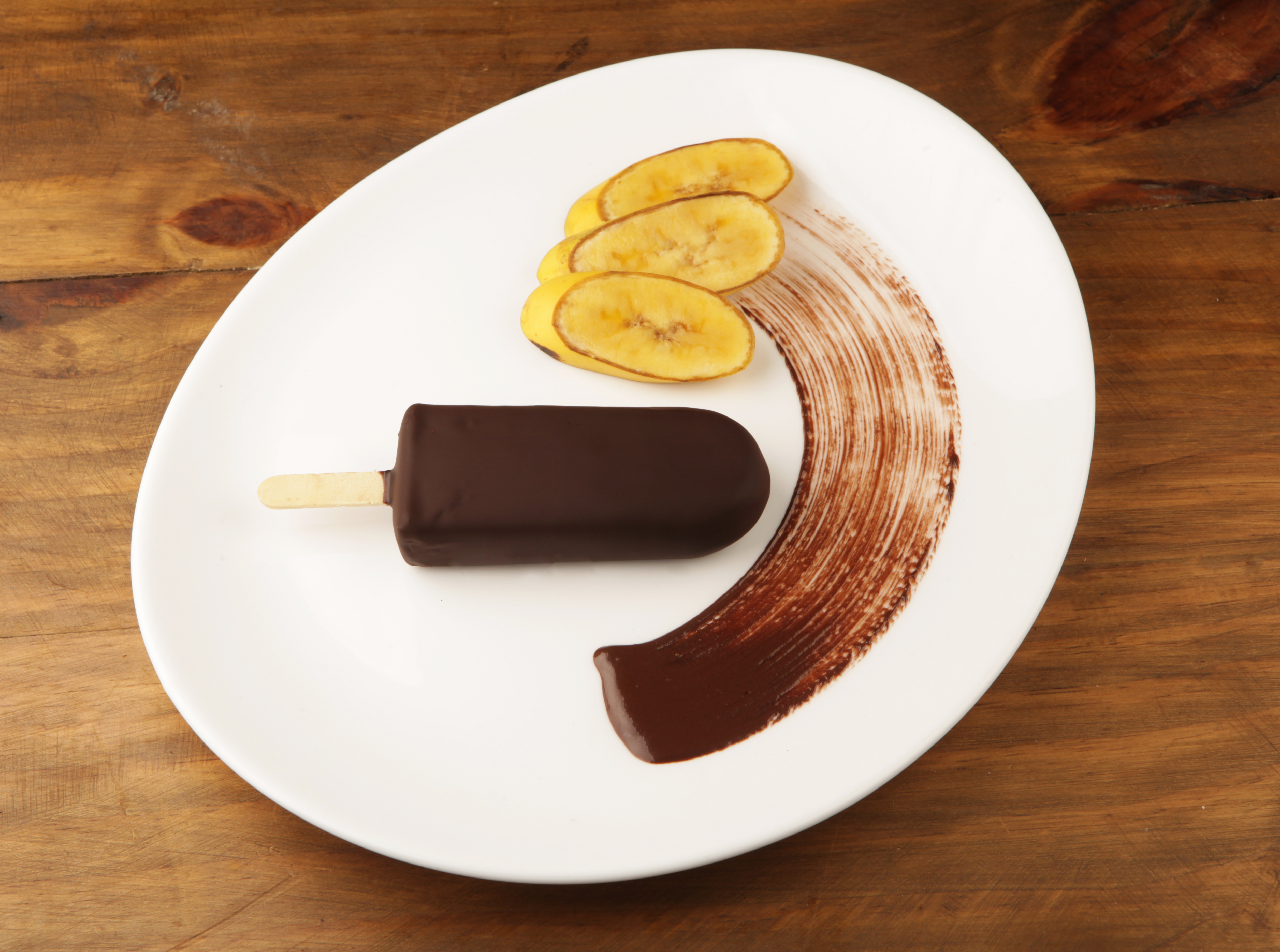 Picolé Banana Trufada