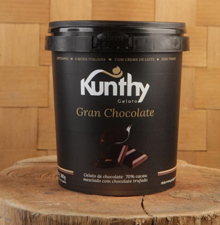 Sorvete Gran Chocolate . Clique para mais informações.