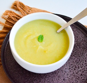 Sopa Creme de Batata Doce com Gengibre Congelada