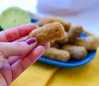 Croquete de Carne Assada Frito