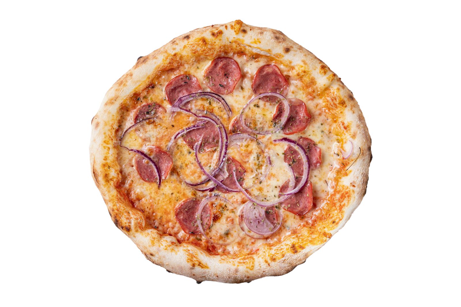 Pizza de Calabresa com Cebola Roxa 27cm | 325g